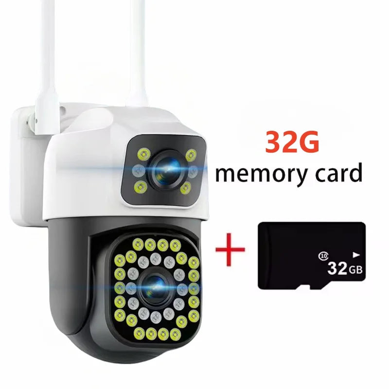 4K 8MP WiFi Surveillance Camera with Auto-Tracking