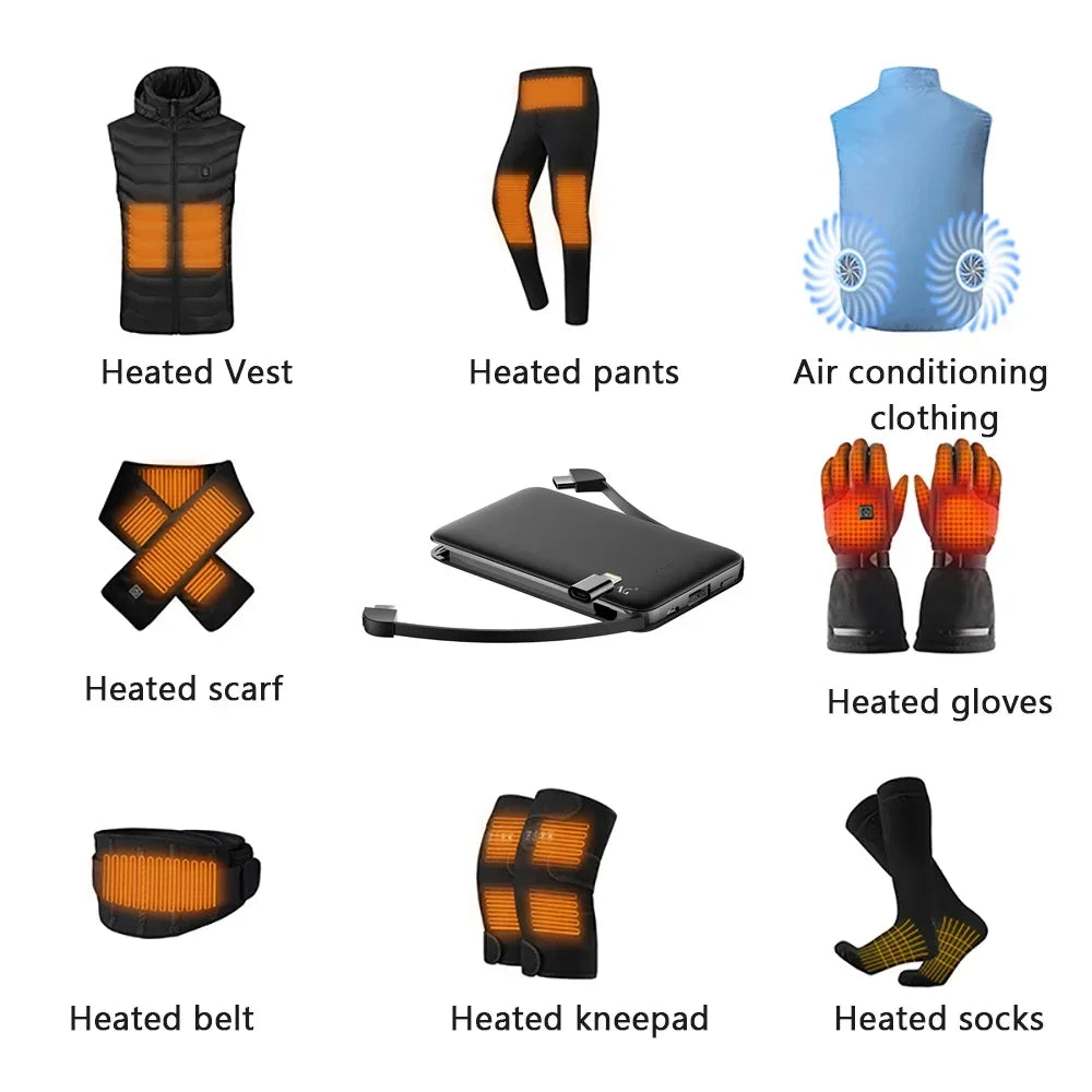 3in1 Powerbank 5000mAh kompakt