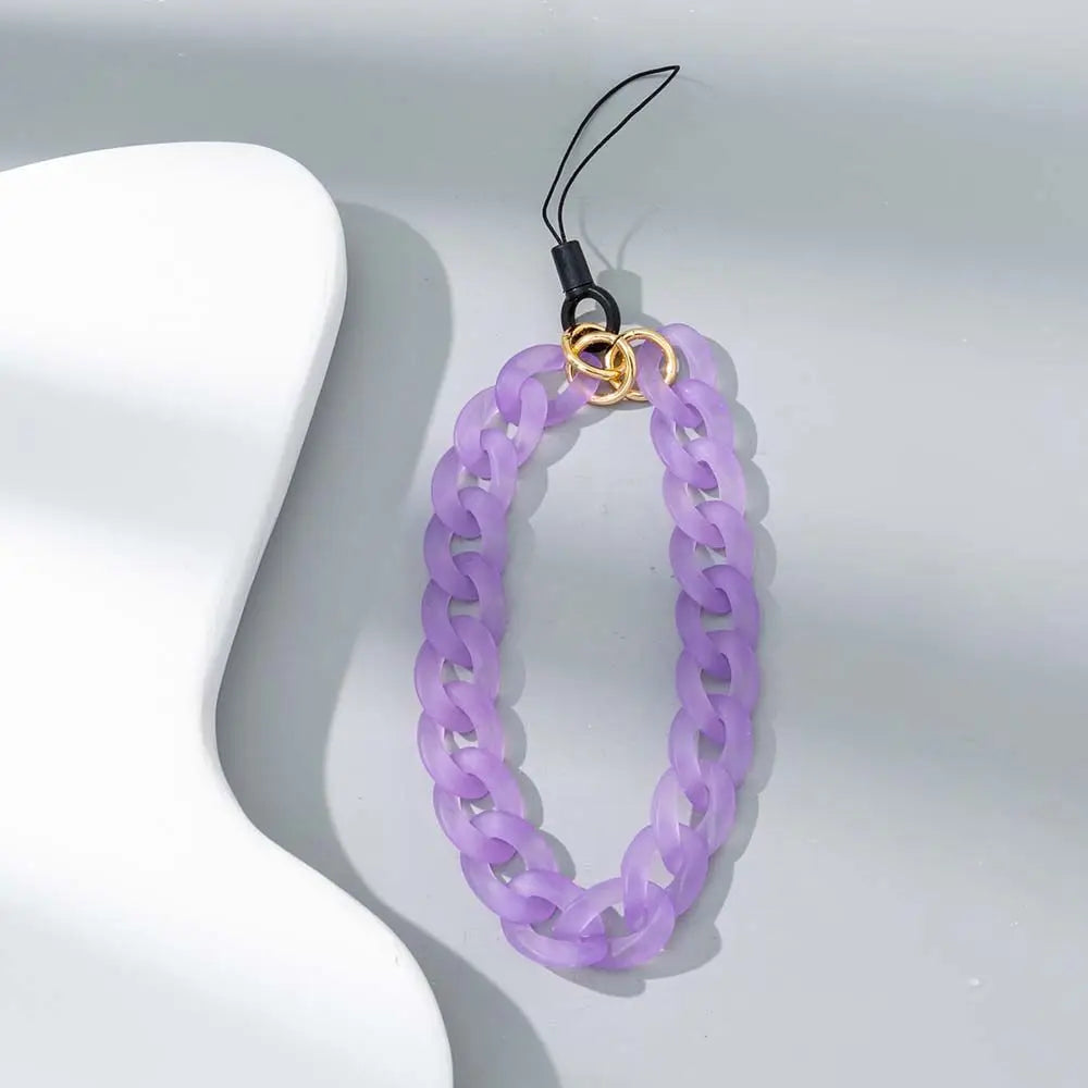 Handykette mit Perlen – Dekoratives Handyband
