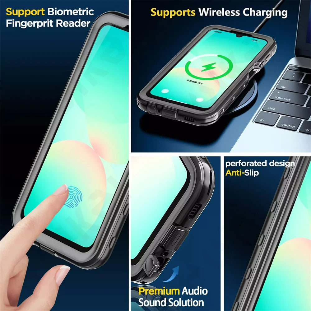 Wasserdichte IP68 Hülle mit Aluminiumrahmen