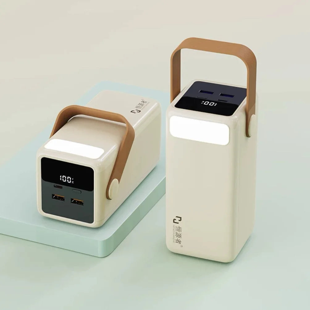 60000mAh Powerbank Schnellladung mit Licht Outdoor