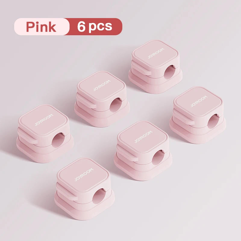 Magnetische Kabelklemmen 3/6 Stück für Schreibtisch