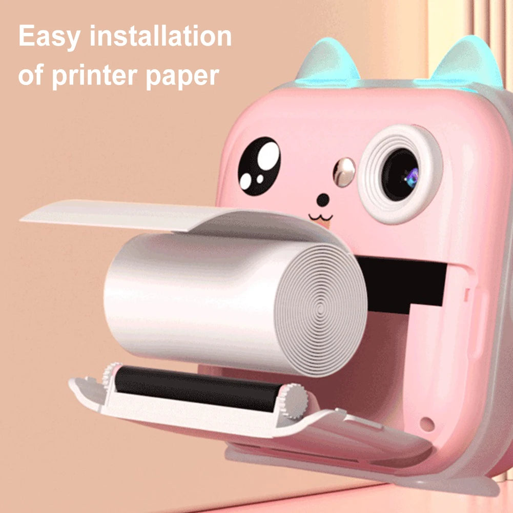 Portable mini thermal printer Bluetooth 200dpi USB
