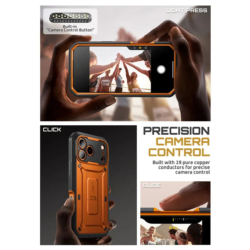 Rugged Full-Body Hülle für iPhone 17 Pro Max