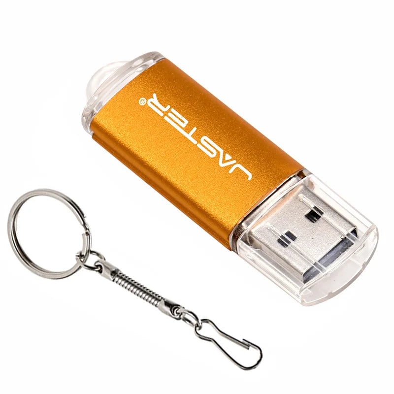JASTER USB 2.0 Flash-Laufwerk 128M-128GB mit Anhänger