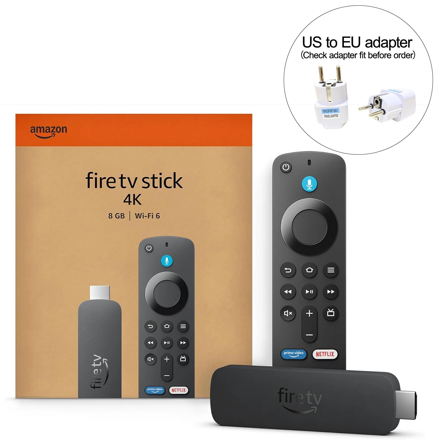 4K Streaming TV Stick mit Alexa Sprachsteuerung