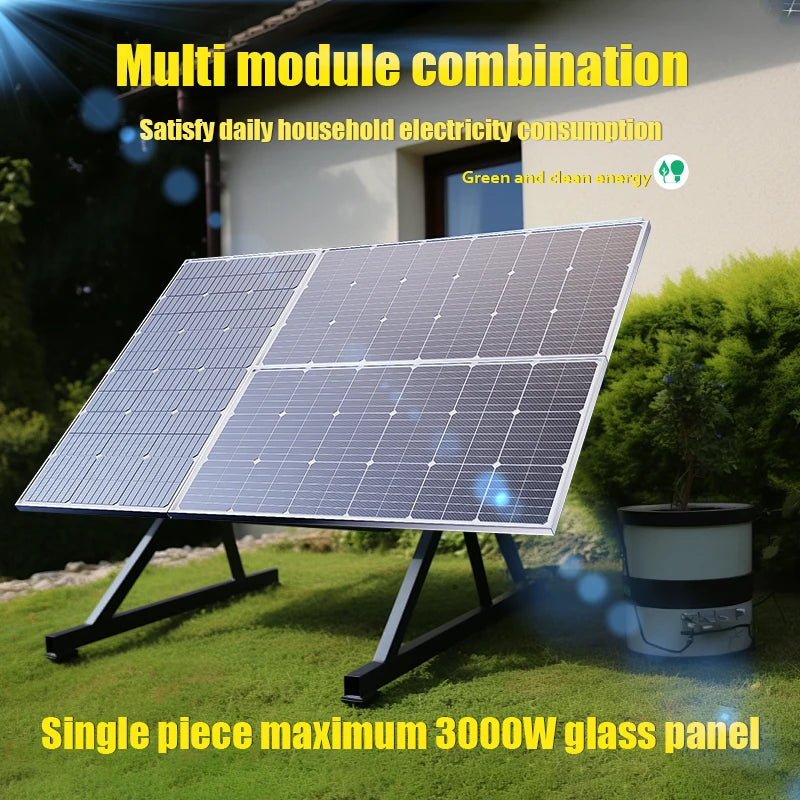 6000W 18V Solar Panel for Home, RV & Camping