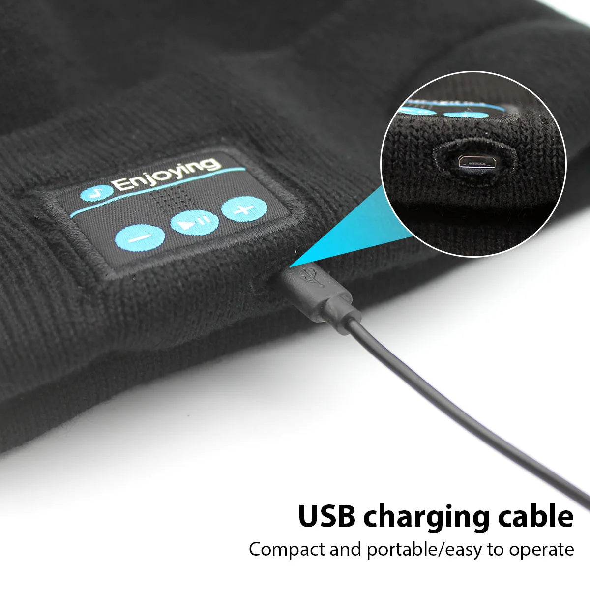 Kabellose Bluetooth Kopfhörer Mütze