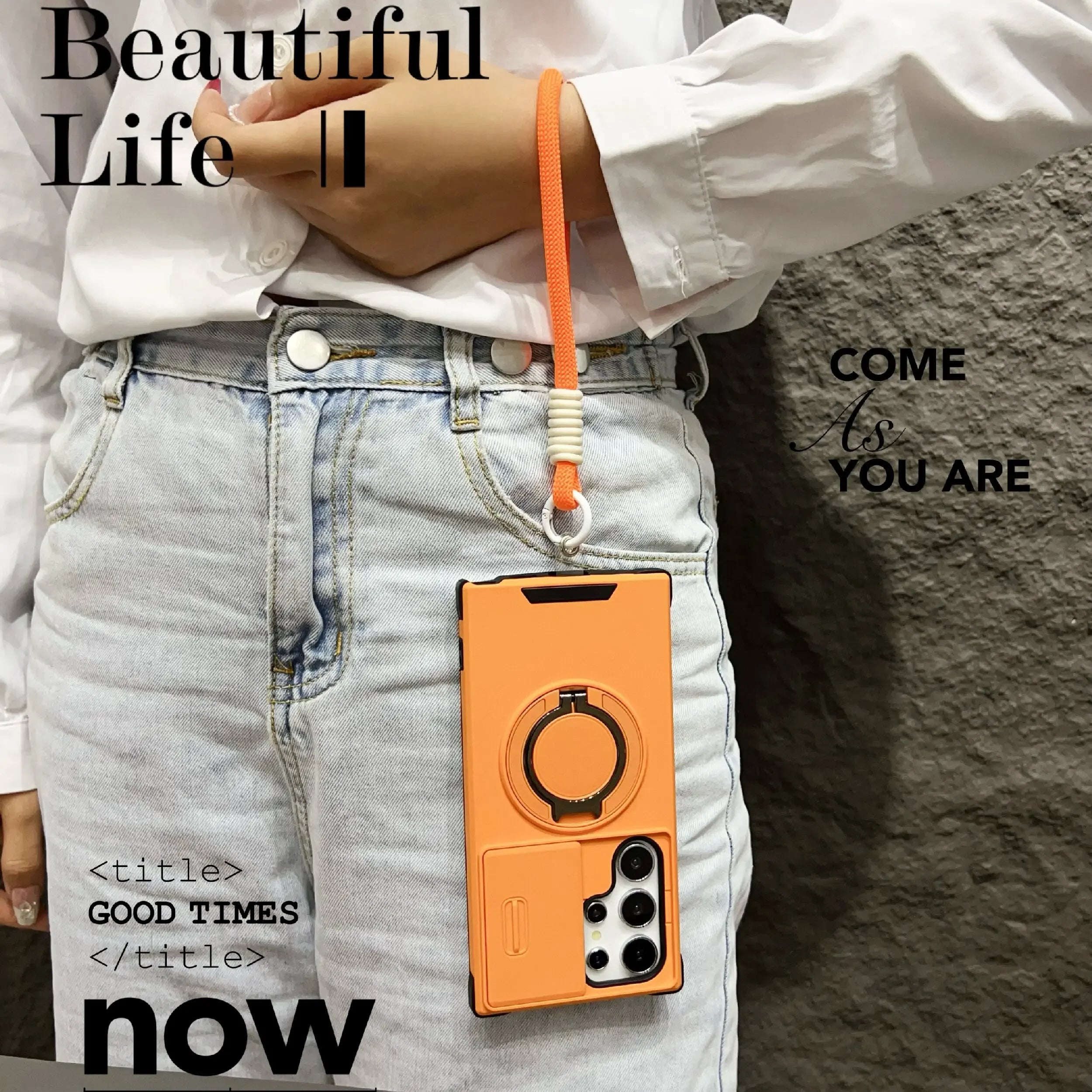 Magnetische Rüstungshülle mit Ständer für Galaxy S25