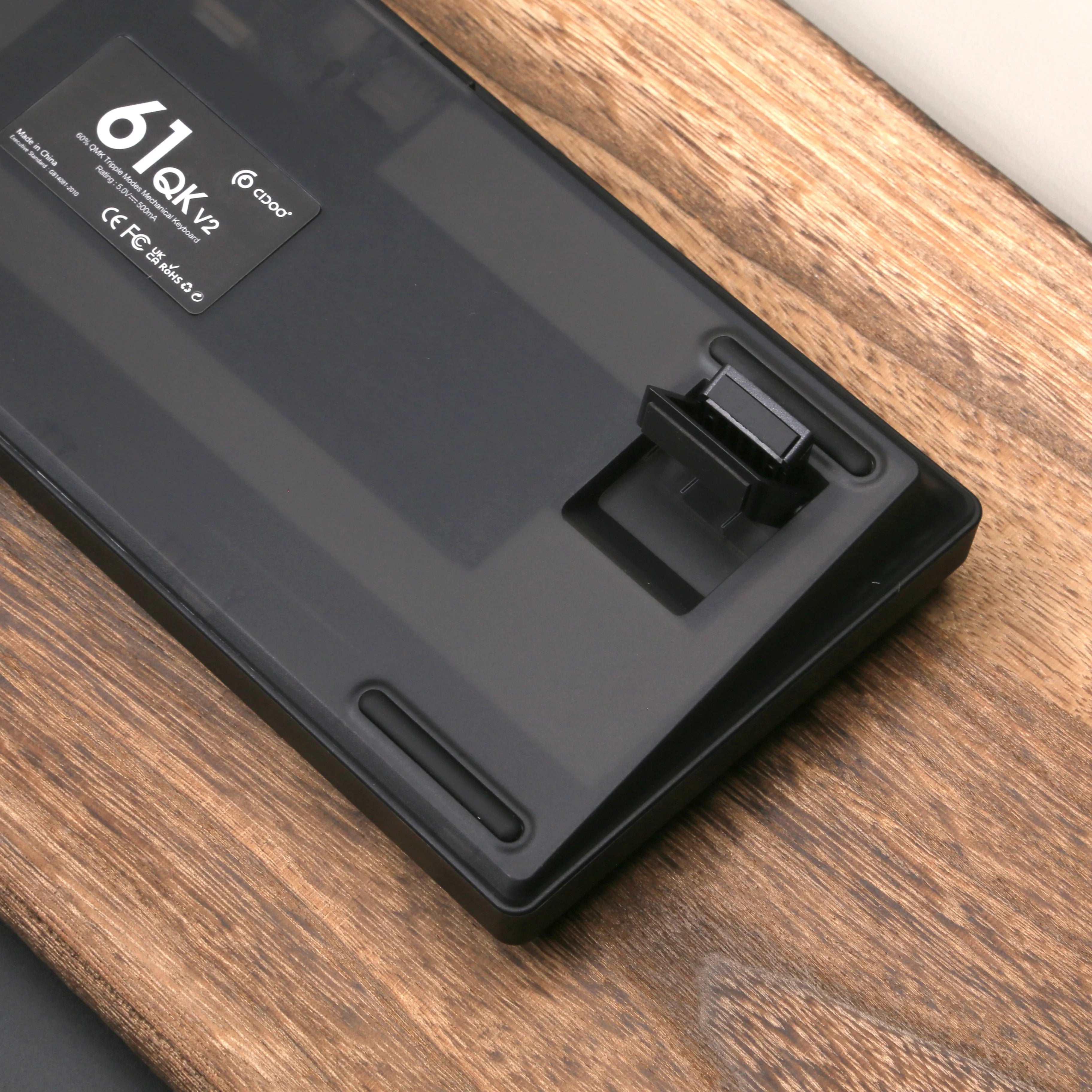 QK61 Mechanische RGB-Tastatur, 3 Modi