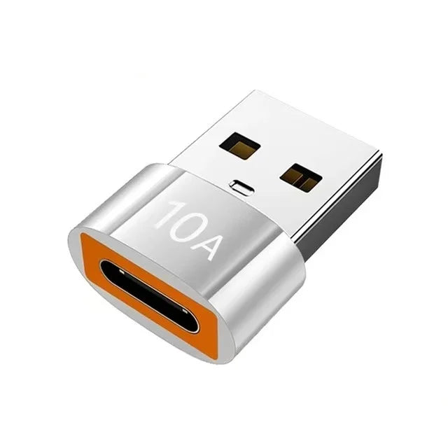 USB-A zu USB-C OTG Adapter 10A/6A