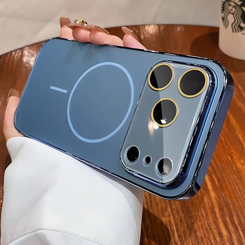 Magnetische Matte Magsafe Hülle mit Kamera Schutz