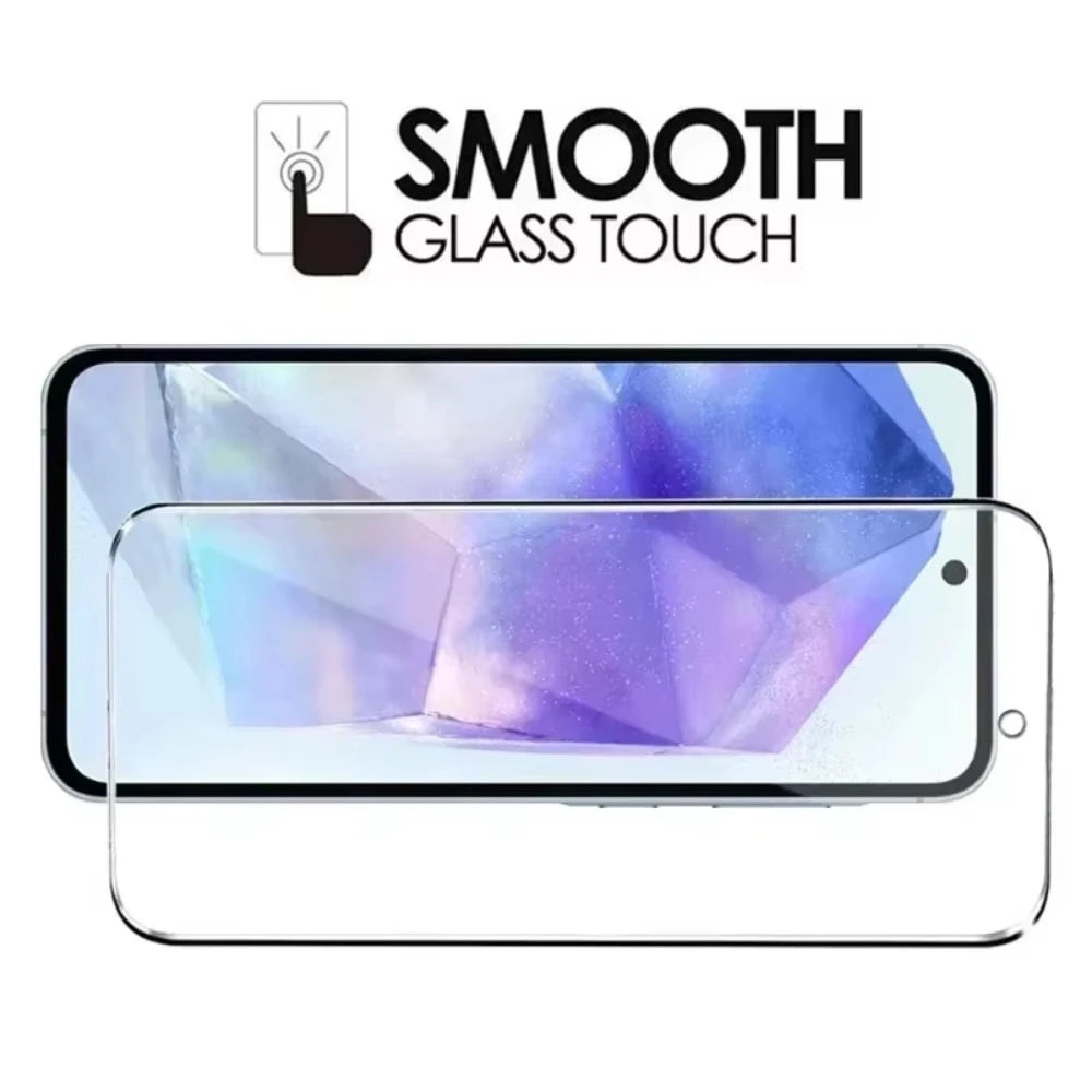 5-pack tempered glass screen protectors for Samsung A12–A72 S10E