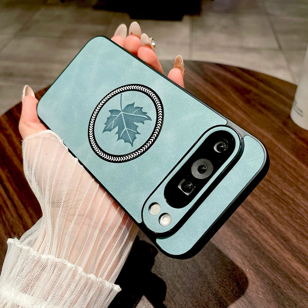 Luxury faux leather case for Pixel 9 or 8 Pro XL