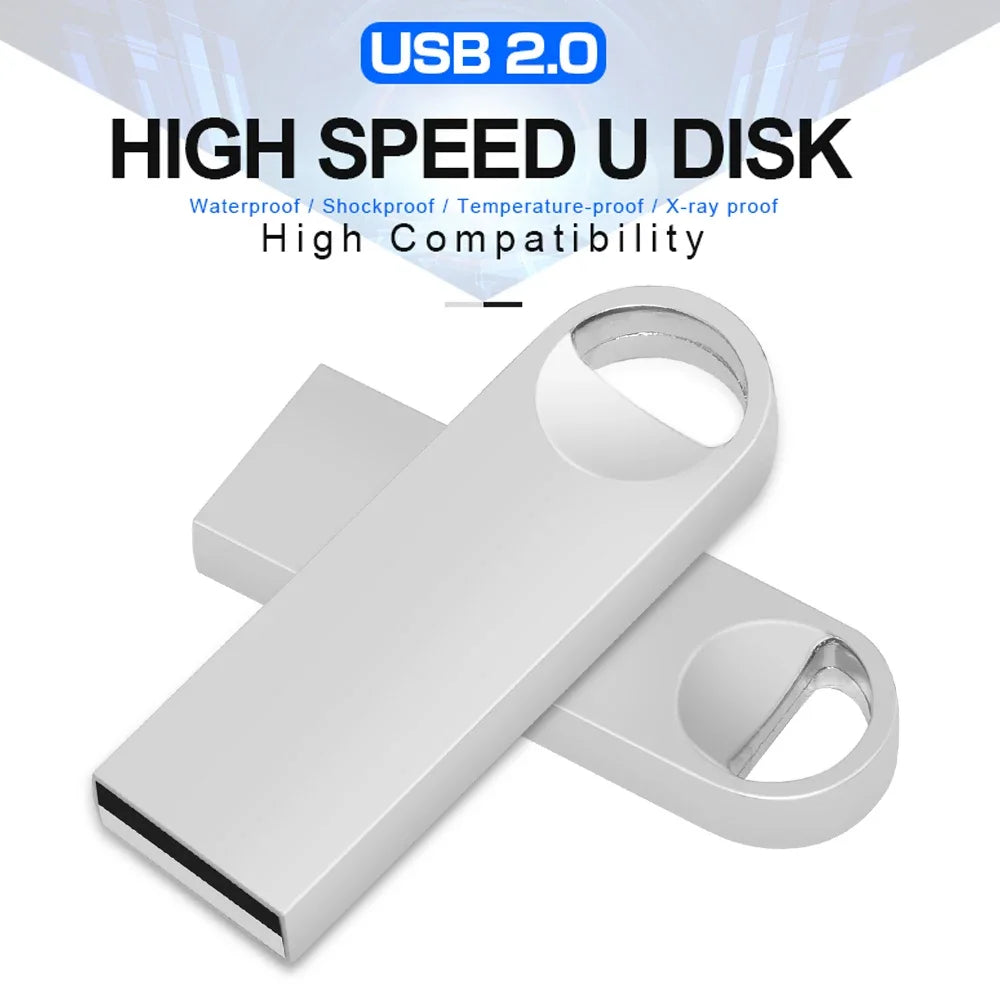 Neues USB-Flash-Laufwerk 64 GB Silber