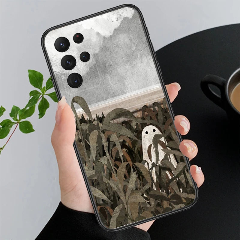 Halloween Ghost Case for Samsung Galaxy S25-S21