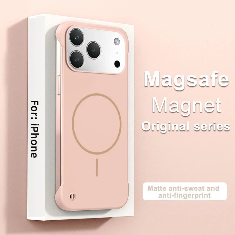 Rahmenlose magnetische Hülle für iPhone 17 Magsafe