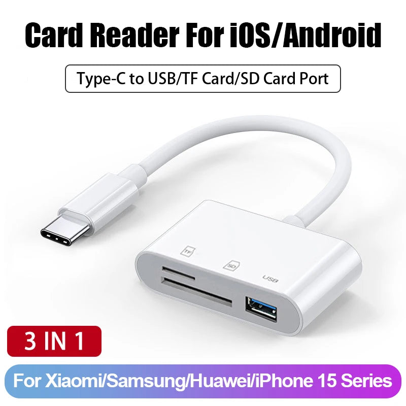 8-in-1 SD Kartenleser USB Hub für iPhone & MacBook