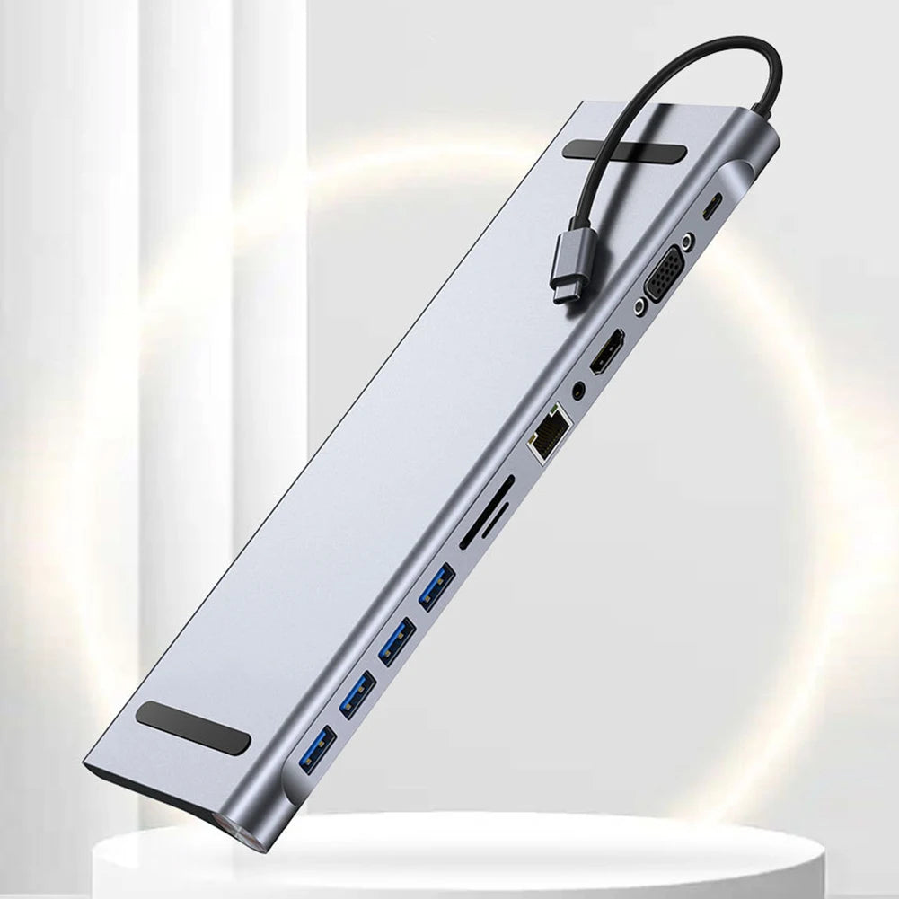 11-in-1 USB-C Hub mit HDMI & VGA