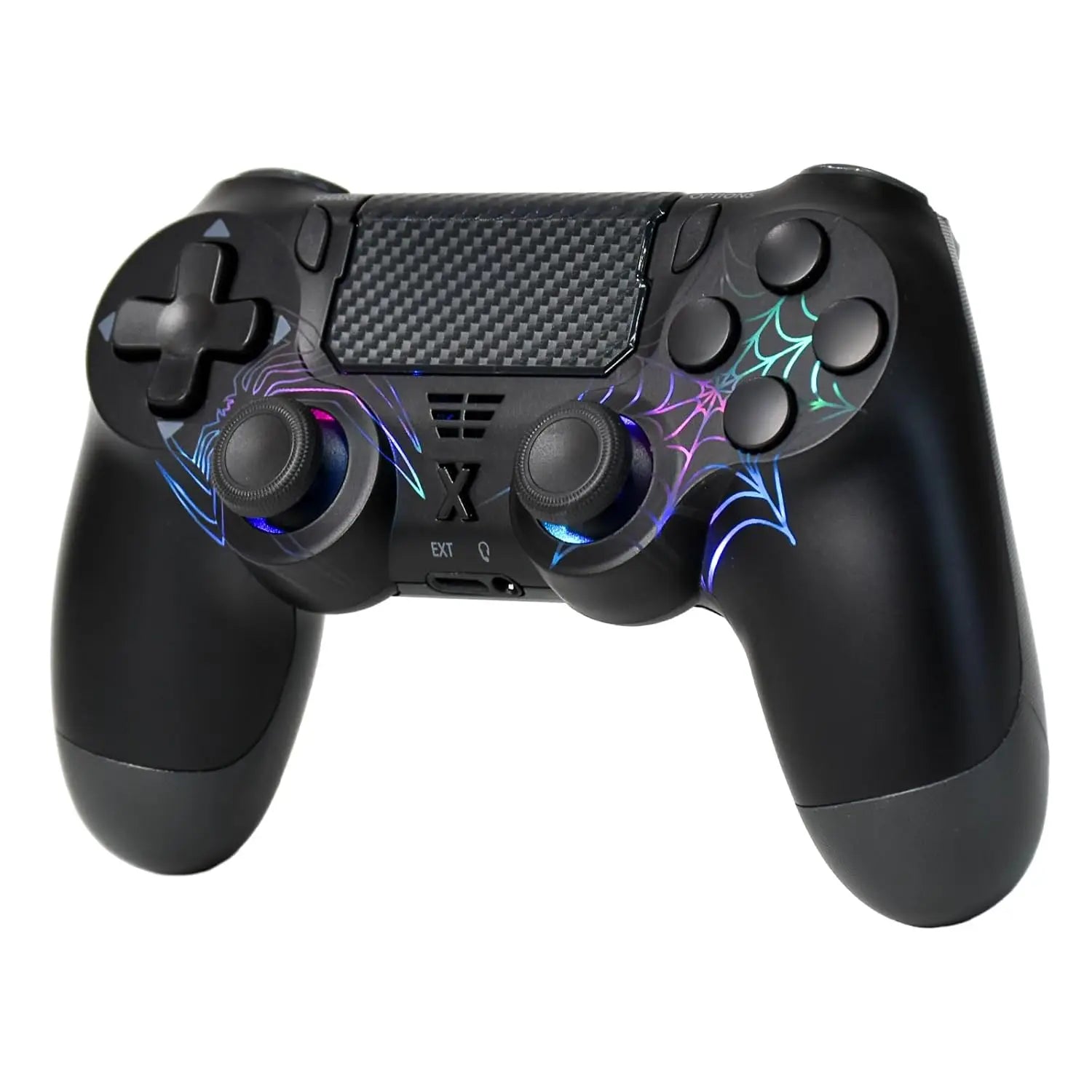 RGB Wireless Controller for PS4 & PC with Hall Joystick