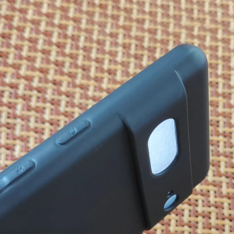 TPU Silikon Hülle Pixel 7 Pro Matt Schwarz