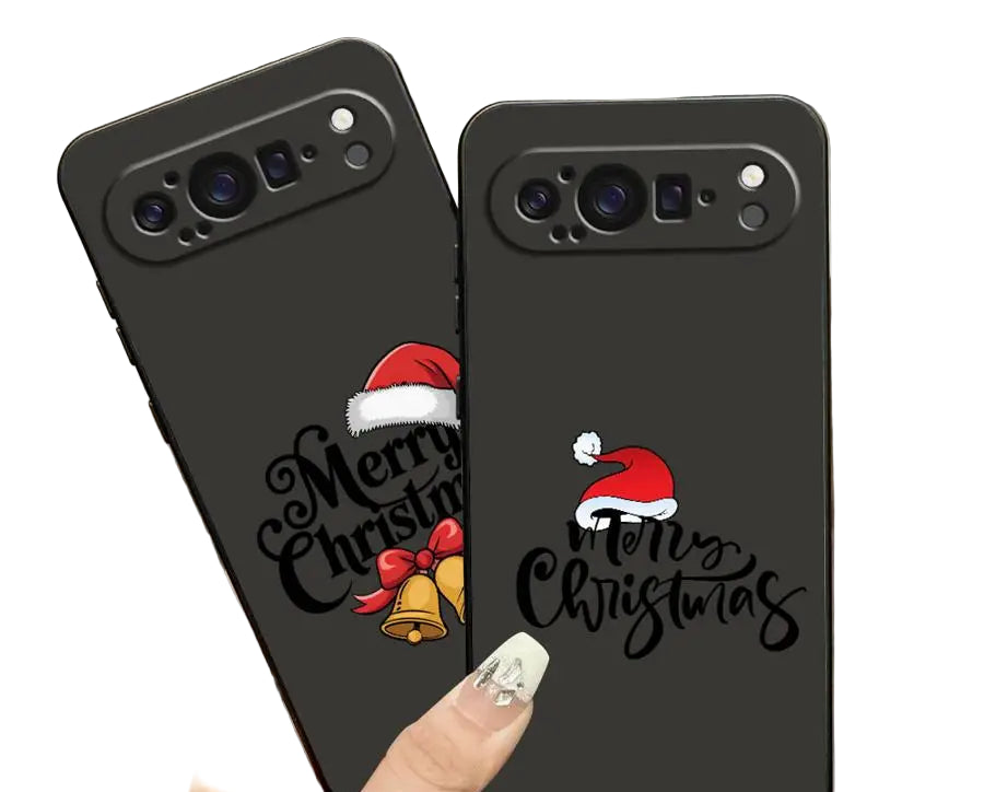 Schwarze Soft Shell Hülle für Google Pixel 8 9 und 10