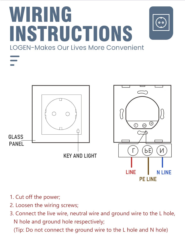 Smart WiFi socket EU USB Type-C Timer Alexa