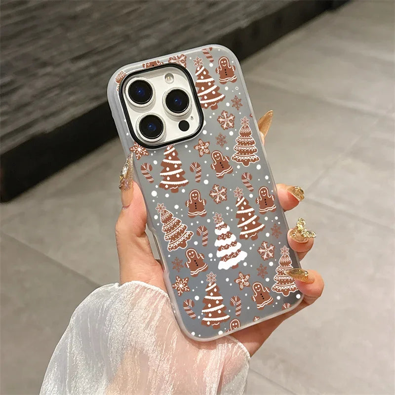 Cute Matte Christmas Tree Phone Case for Google Pixel