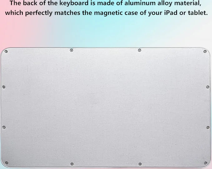 Pink Bluetooth Tastatur Maus iPad Case