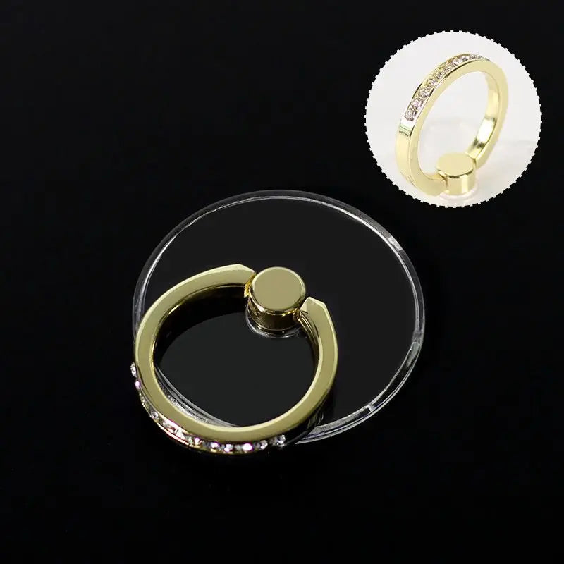 Transparenter 360° Handy-Ringhalterständer