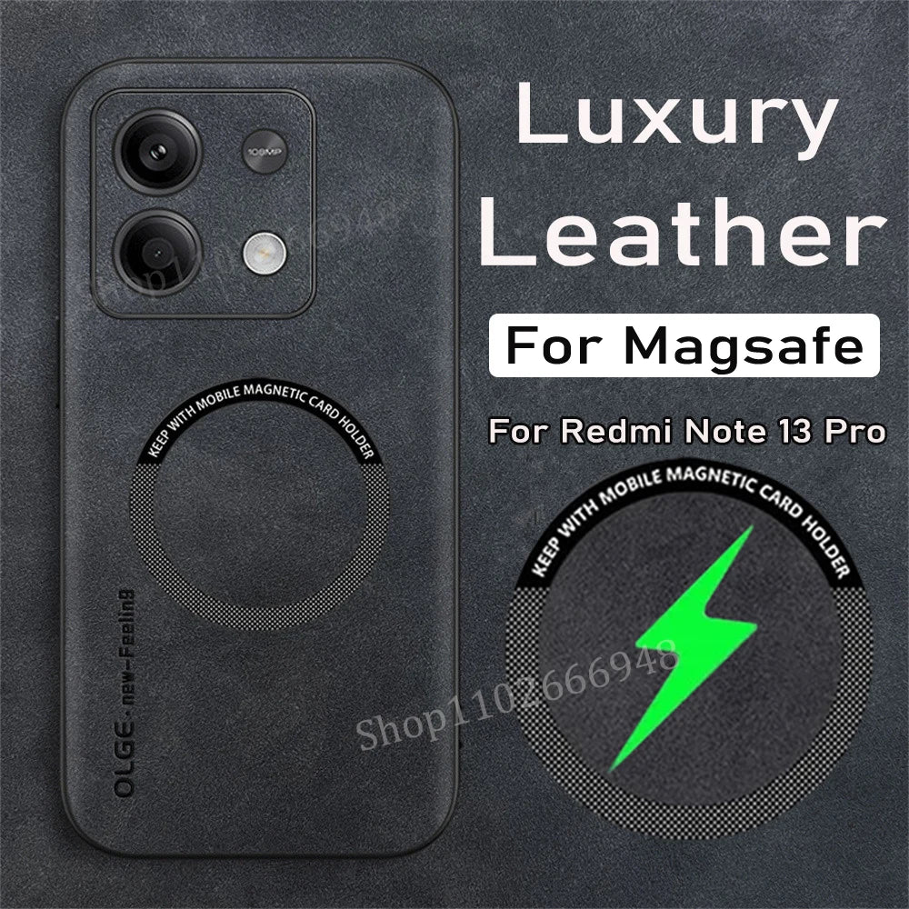 Für Magsafe Hülle für Xiaomi Redmi Note Serie
