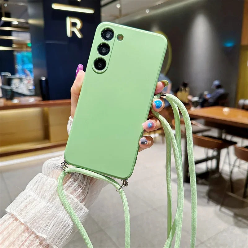 Verstellbare Crossbody Lanyard Hülle Samsung