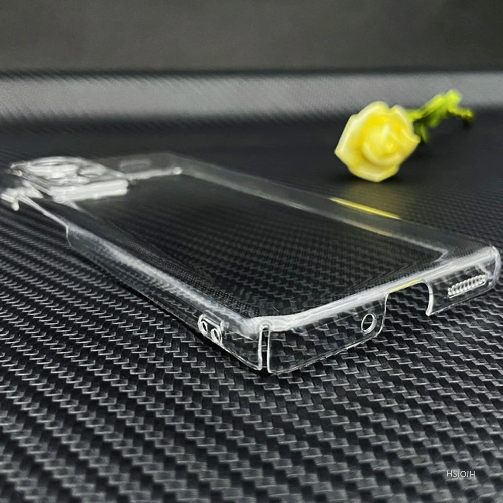 Harte Kunststoffhülle für Xiaomi 15–11T, transparent