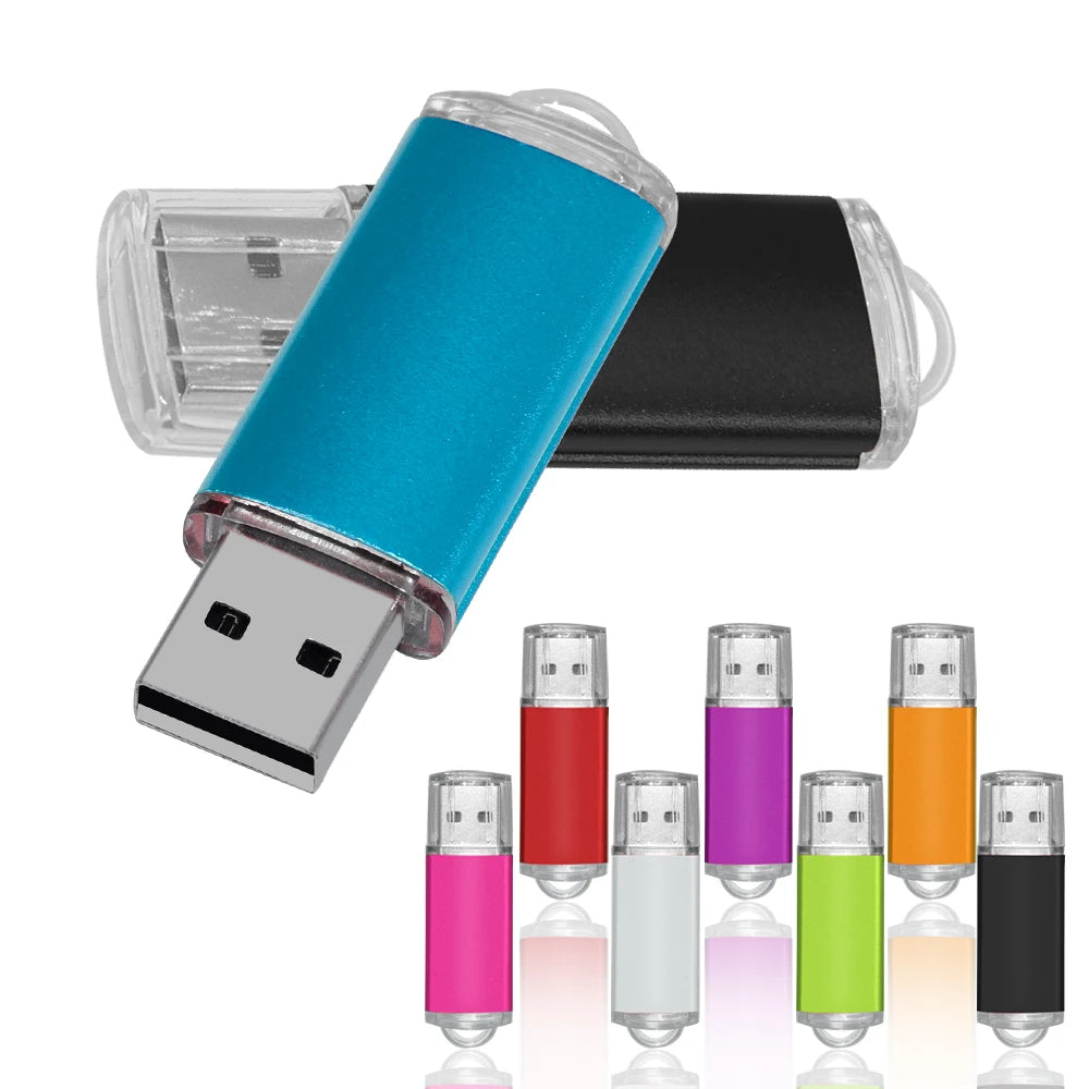 Colorful high-speed USB 2.0 metal stick