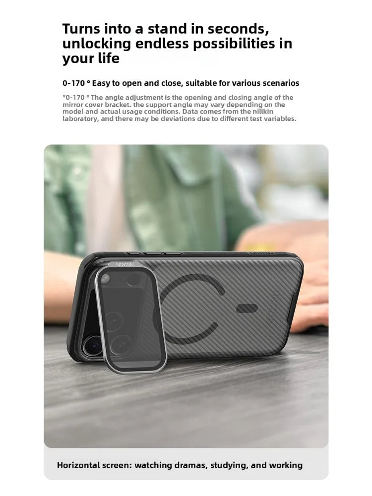 2-in-1 Magnet Hülle mit Kamera Schutz für iPhone 17 Serie