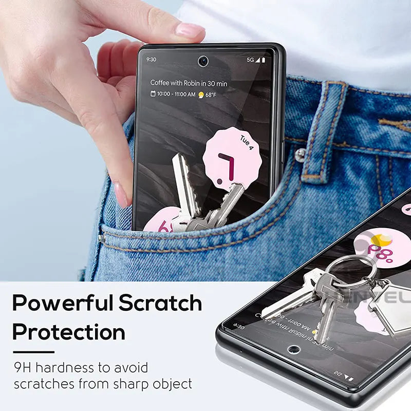 Klarsicht Panzerglas für Google Pixel Modelle