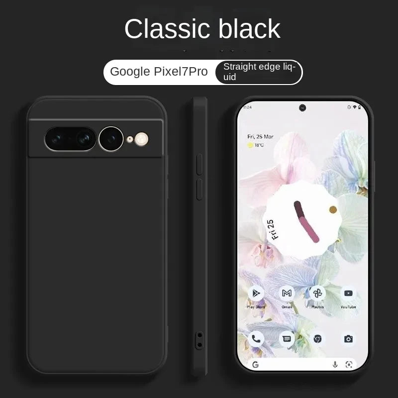 Flüssigsilikonhülle für Pixel 8A–10 Pro