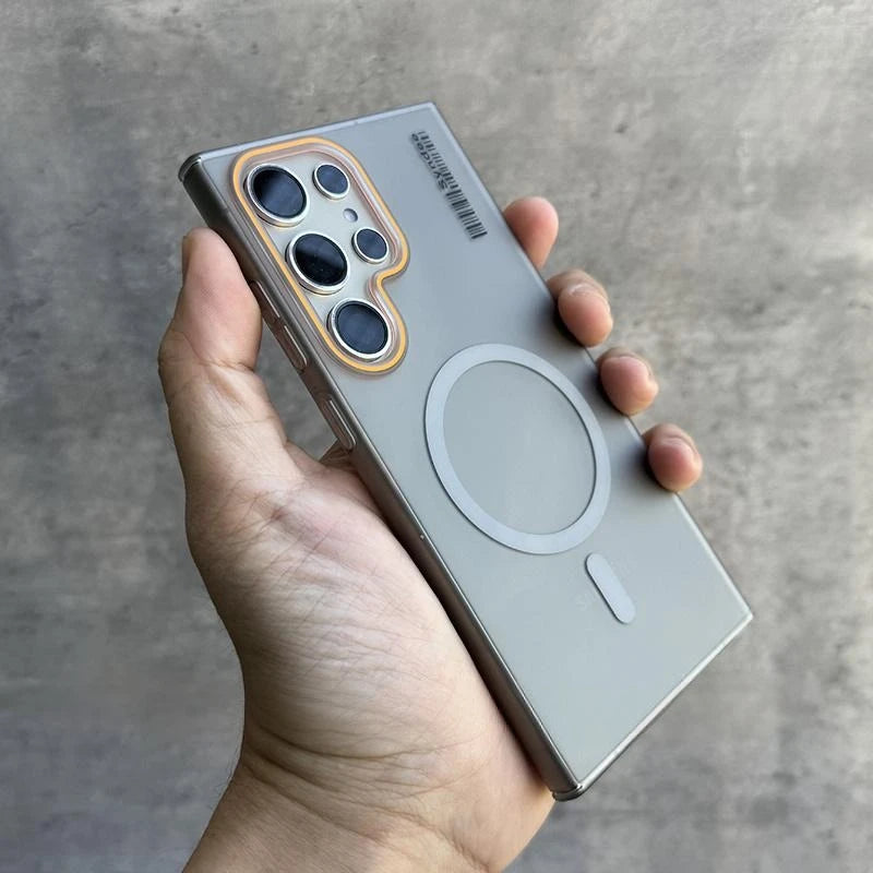 Luxus Magsafe-Hülle für Galaxy S25/S24