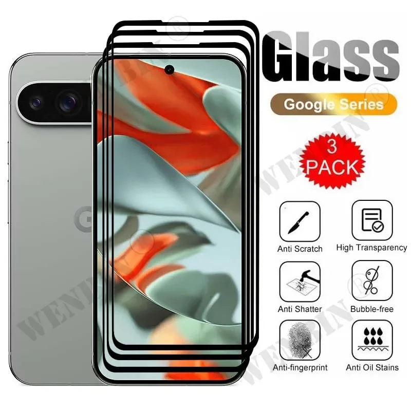 3er Panzerglas für Google Pixel 10 9 Pro XL