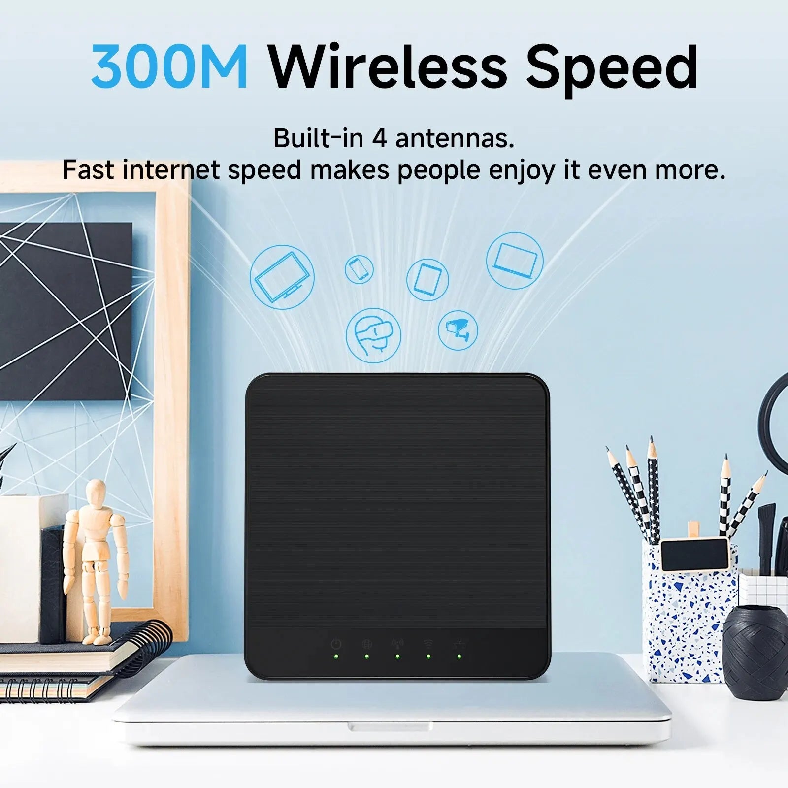 Mini 4G LTE WLAN-Router mit SIM-Karte