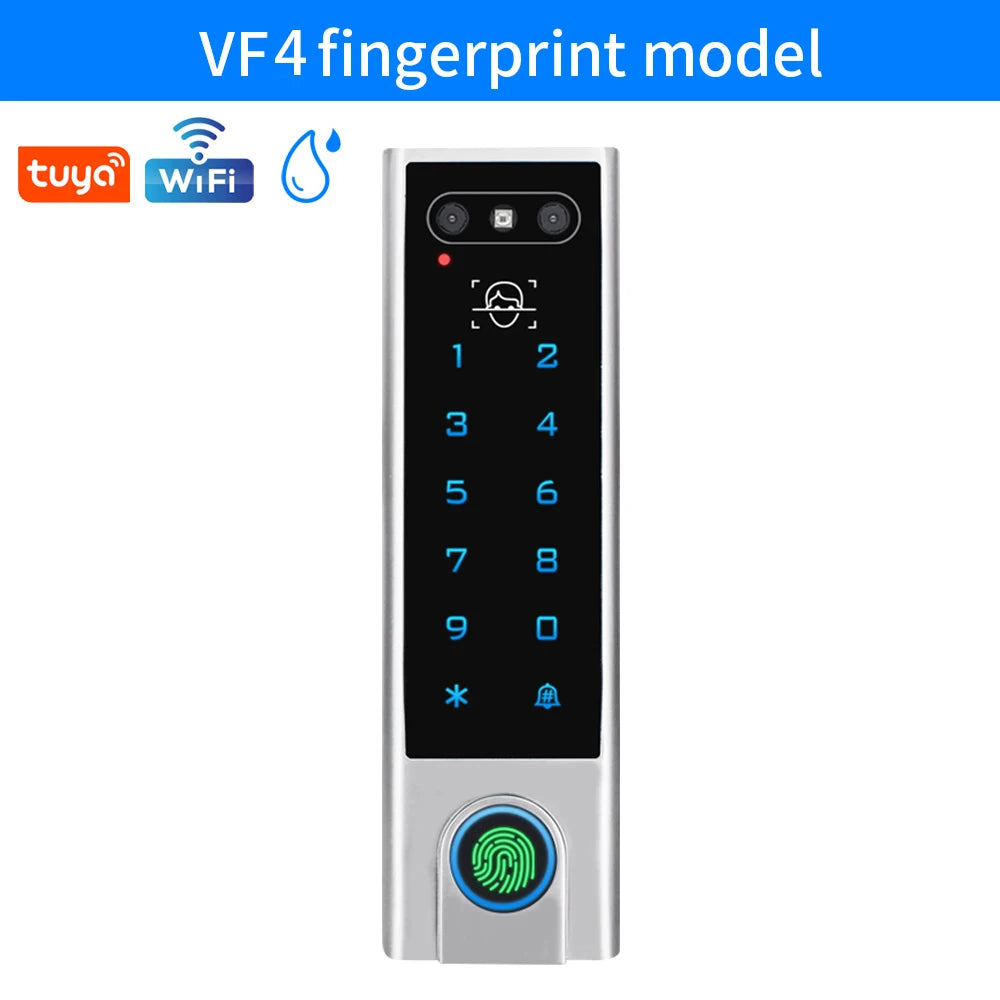 Waterproof Tuya WiFi access control with face unlock