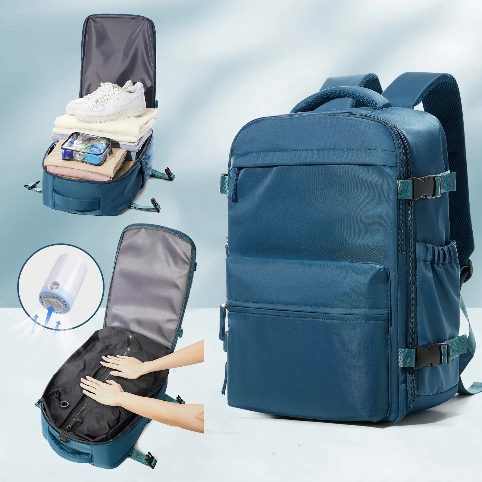 Erweiterbarer Reise-Laptop-Rucksack