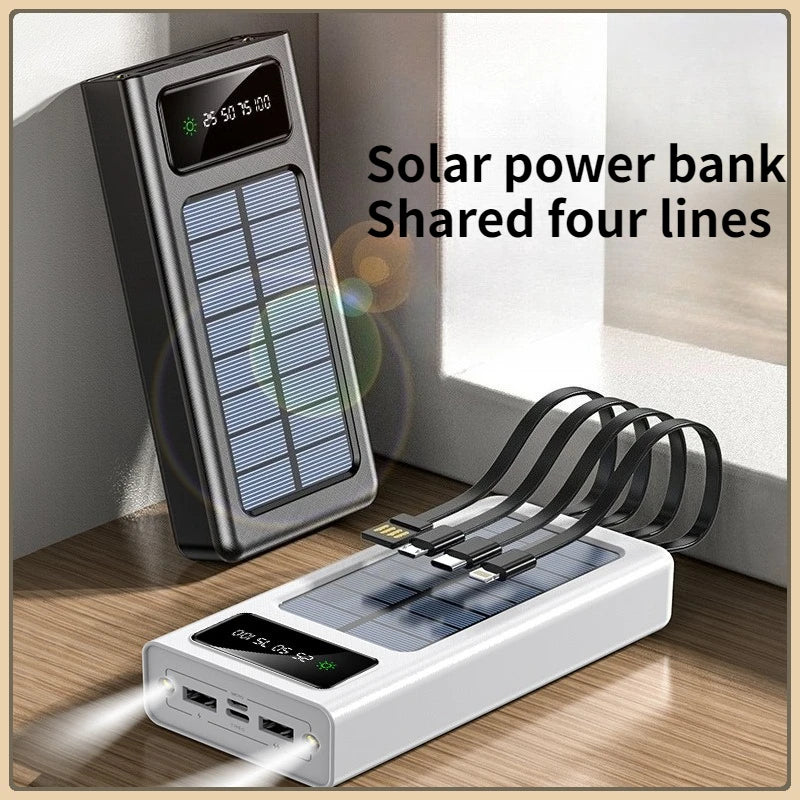 Solar Powerbank 20000mAh mit großer Kapazität