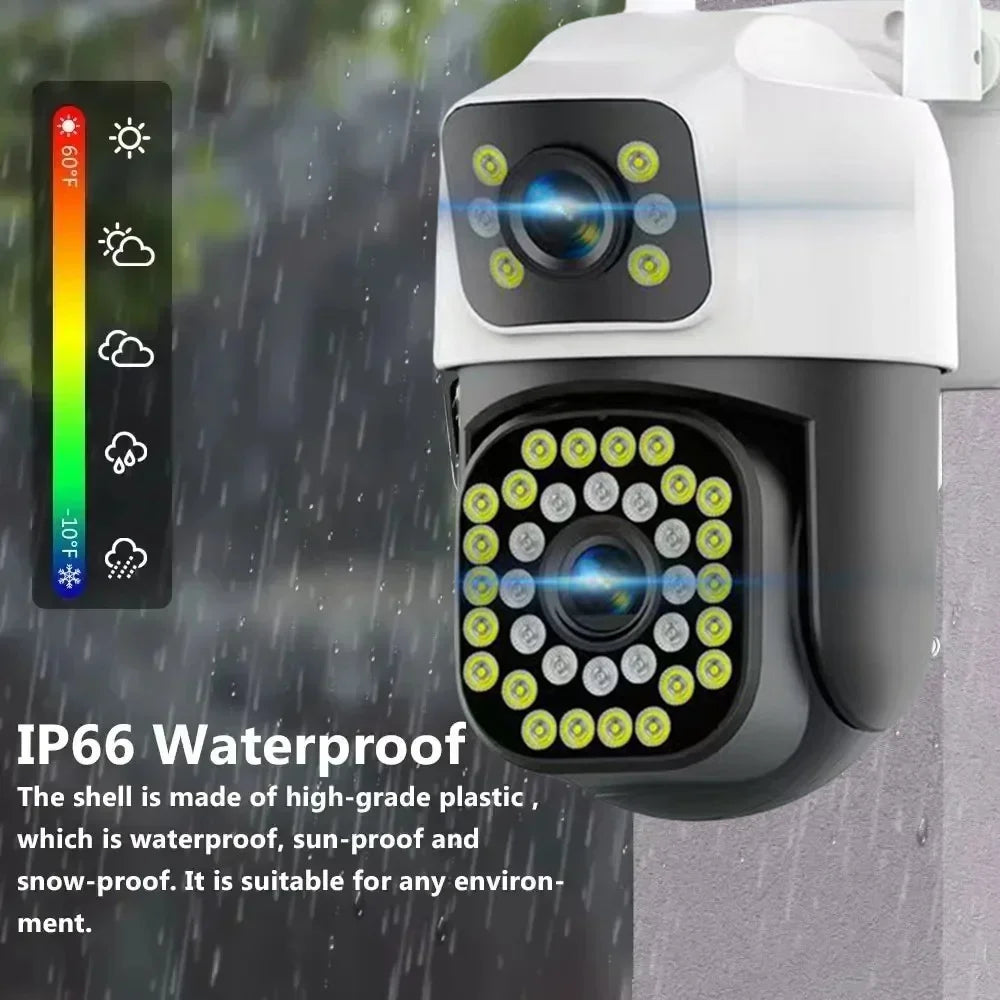 4K 8MP WiFi Surveillance Camera with Auto-Tracking
