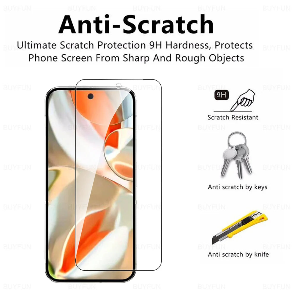 6-in-1 Panzerglas für Google Pixel Modelle