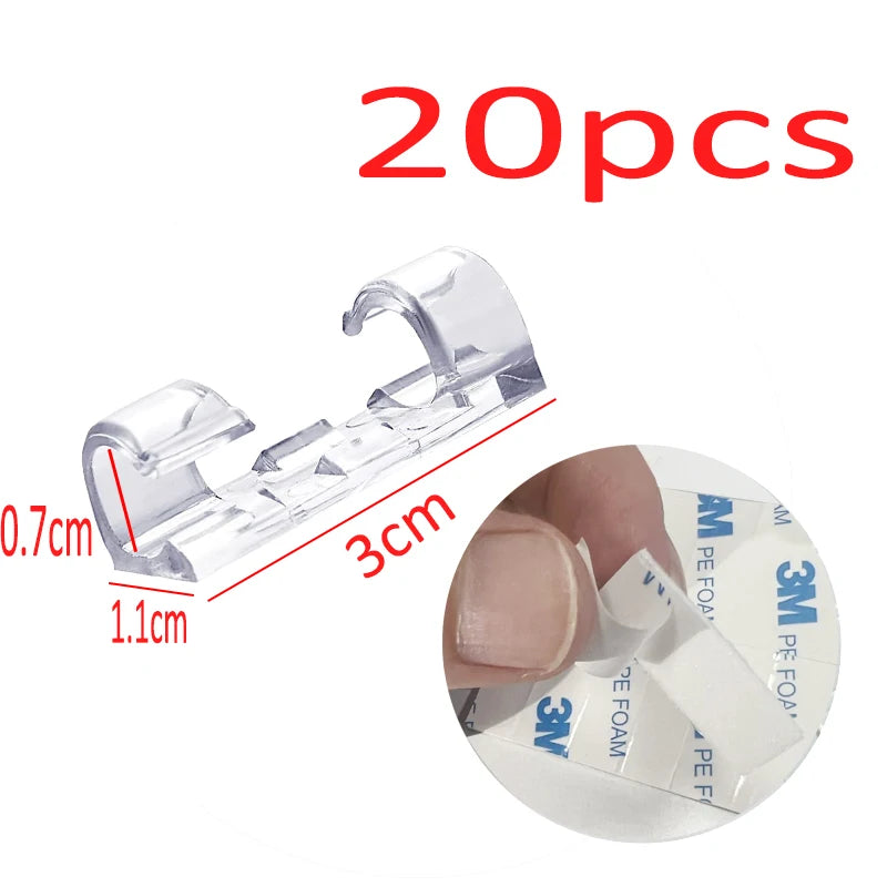 Kabel Organizer Clips für USB und Datenkabel