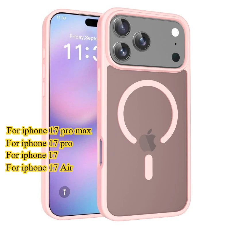 Magnetische Matte Hülle für iPhone 17 Air Pro Max