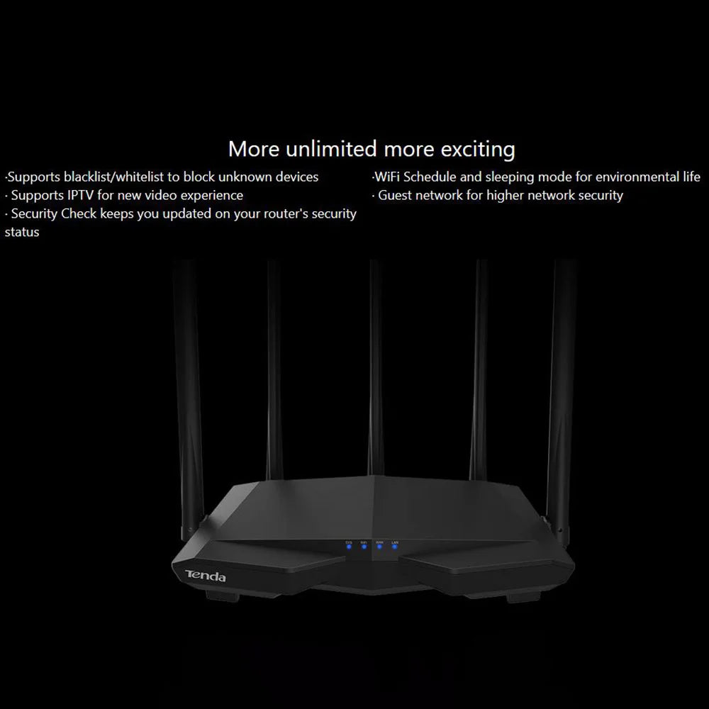 Tenda AC7 Dualband WLAN Router AC1200