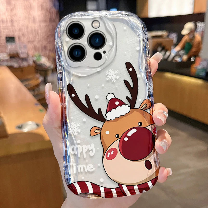 Christmas silicone case for iPhone 16 Pro Max