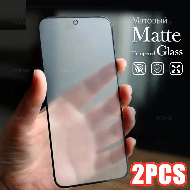 2 Pack of Matte 9H Tempered Glass Screen Protectors for Google Pixel